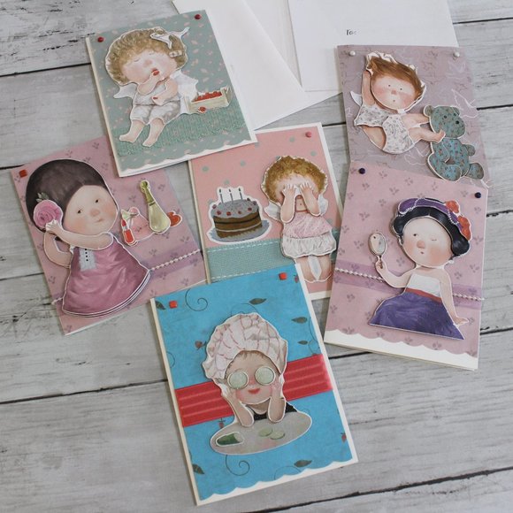 Handmade Greeting Cards Birthday All Occasion - Picture 1 of 8